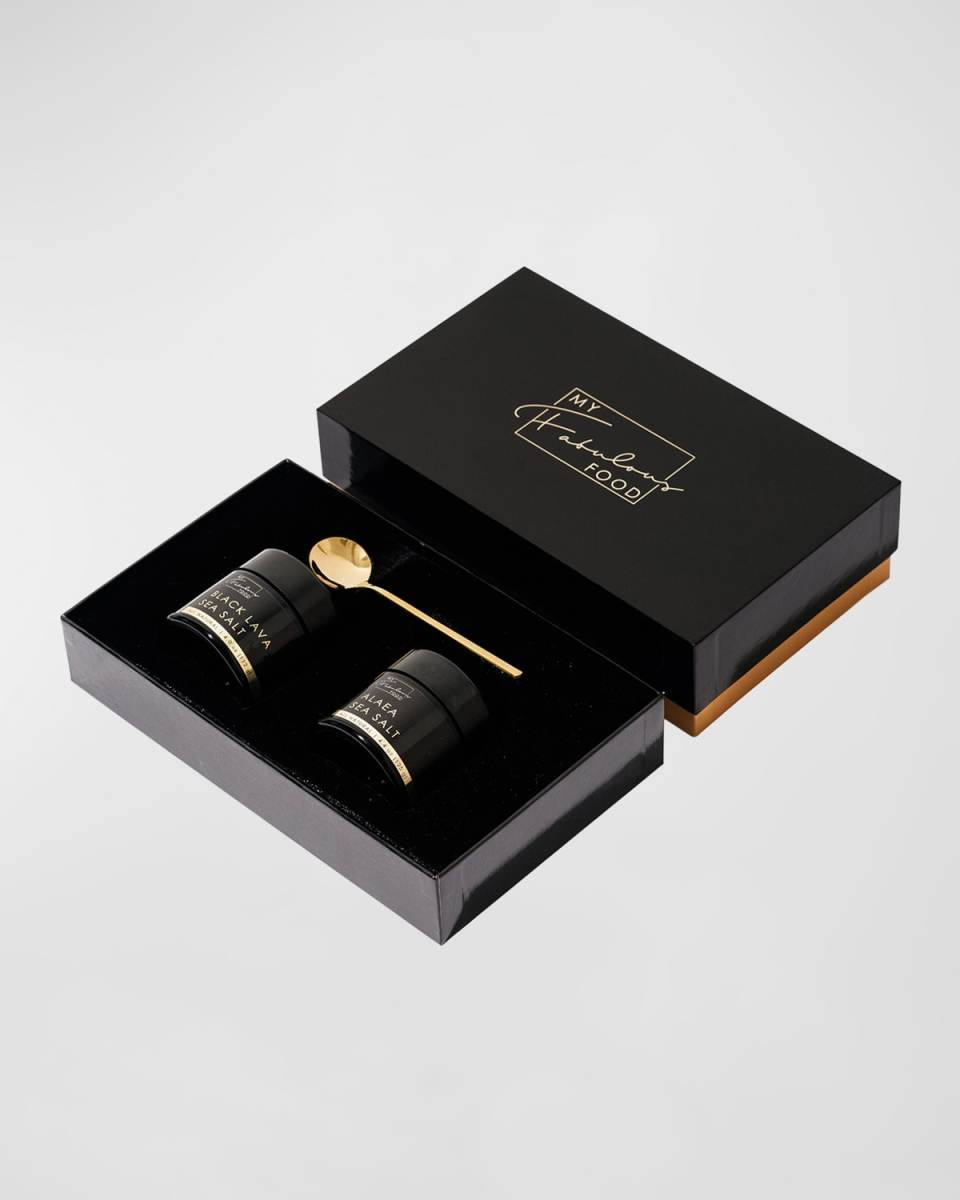 Luxury Black Lava & Alaea Sea Salt Duo